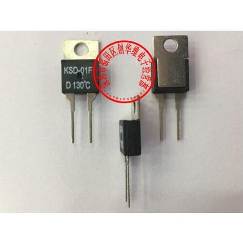 5pcs/Temperature switch Thermostat JUC-31F KSD-01F 130 Degrees Celsius Normally closed (N.C) D130C/Normally open (N.O) H130C