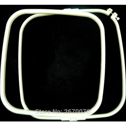 Big Embroidery Hoop Square 11.8*12.2' Adjustable Cross Stitch Frame Beige Tambour Embroidery Chineses Hoops Hobbycraft Wholesale