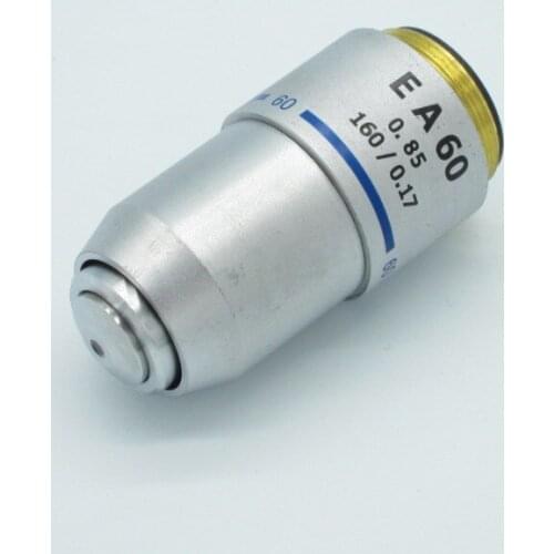 CE,Best 60x/0.85mm-W/Spring Microscope achromatic Objective lens,DIN160mm for biological microscope, top quality