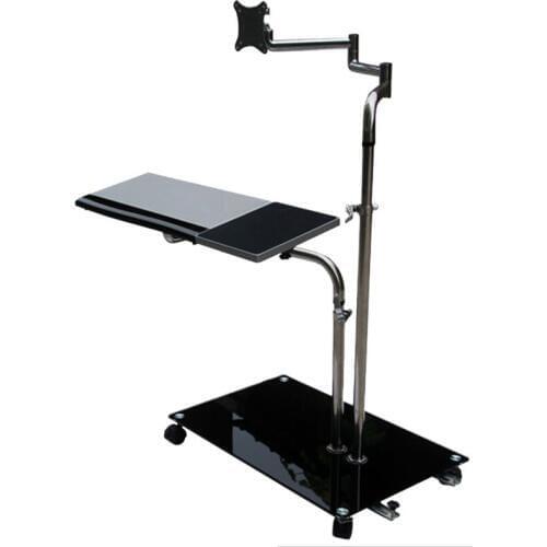 Lazy Mobile Computer Lift Desktop Folding Home Modern Minimalist Bed Bedside Table Multi-function Bracket