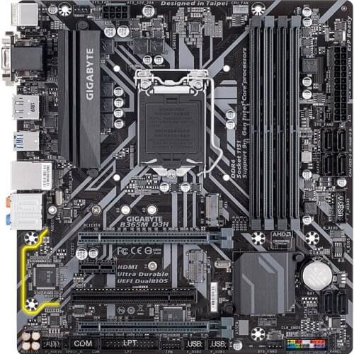 B365M D3H game motherboard supports WIN7 supports 9400F 9100F 9700