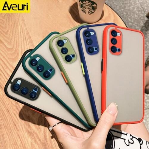 Matte Hard PC Phone Case For OPPO Find X3 Pro X2 Lite Neo Reno 4 5 Pro Plus 4Z A53 A53S Cover Case For Realme 7 Q2 X7 Pro GT 5G