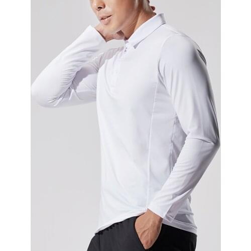 New Summer Long Sleeve Golf Shirt Mens Sports Shirt Breathable Golf Wear Golf Clothes XS-XXXL Leisure Polyester Golf T-Shirt