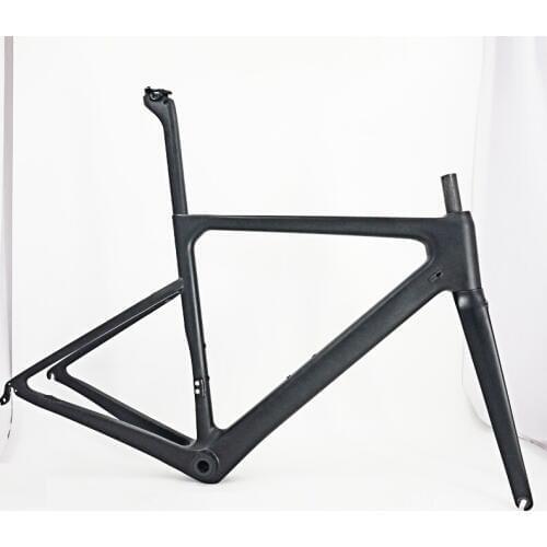2019 new carbon fiber aero road frame direct mount 28mm tire fitting carbon fiber road frame