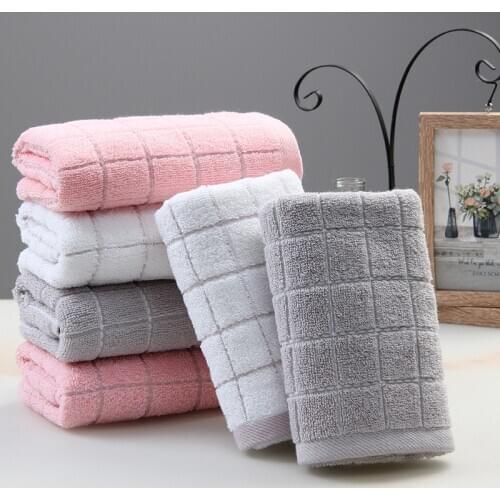 New Arrival Soft 100% Cotton Bath Towels For Adults Absorbent Terry Hand Face towel Adult Men Women Basic Towels