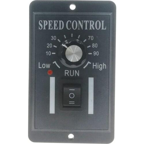CCM2US DC 6A Motor Speed Governor Slow Down Motor Controller Positive And Negative Rotating Control Switch 12V/24V/36V/48V