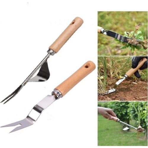 Garden Weeding Tools Hand Weeder Tool with Ergonomic Handle Garden Lawn Farmland Transplant Gardening Bonsai Tools Fork