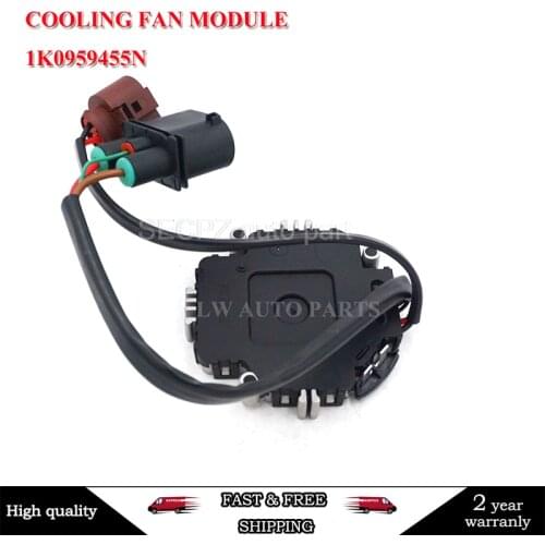 Universal Car Radiator Cooling Fan Control Module Plastic for VW GTI Golf Jetta for AUDI A3 3C0959455F 1TD959455 1K0959455DT