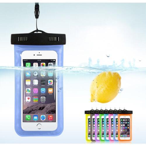 Waterproof Pouch Dry Case Cover For Universal 4.8"-6.0" Phone Camera Mobile Phone Water proof Bags For Iphone 5 5s SE 6 6s Plus
