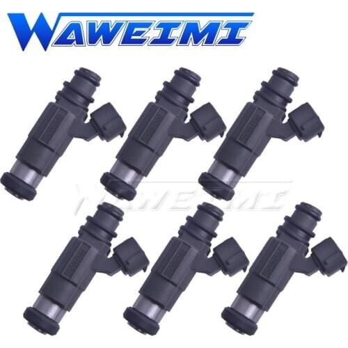 WAWEIMI 6 Pcs New Competitive Price Fuel Injector Nozzle OEM CDH166 For Mit-subishi Mirage Su-zuki Vitara Che-vrolet 1.5L 1.6L