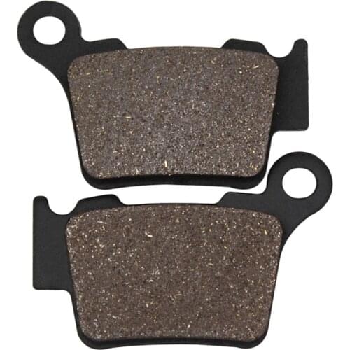 Cyleto Motorcycle Rear Brake Pads for HUSQVARNA FE 450 2014 FS450 Supermoto 2015 TC 450 2005-2011 TE450 TE 450 2006-2011