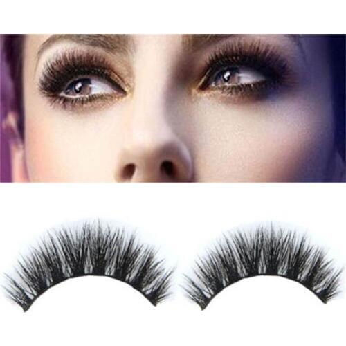 1 pair Mink Lashes Mink Eyelashes 100% Cruelty free Lashes Handmade Reusable Natural Eyelashes Popular False Lashes Makeup