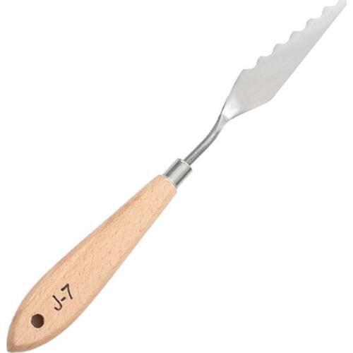 10pcs Stainless Steel Palette Scraper Paint Knives Blade for Artist Oil Acrylic