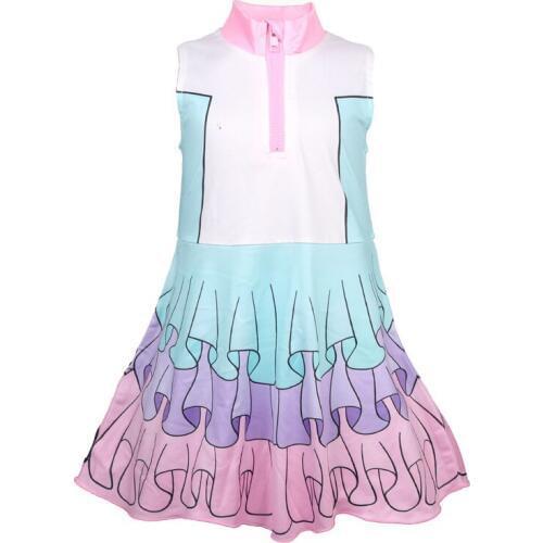 2019 new sale baby Girls Princess Birthday Party Ruffle vest Kids Dresses For LOL Tutu Summer beautiful princess Wedding Dress