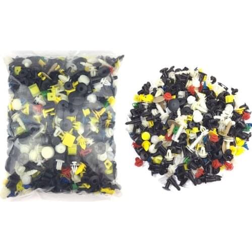 2021 car tool 200Pcs Universal Mixed Auto Fastener Car Bumper Clips Retainer Car Fastener Rivet Interior Accessories Ornaments