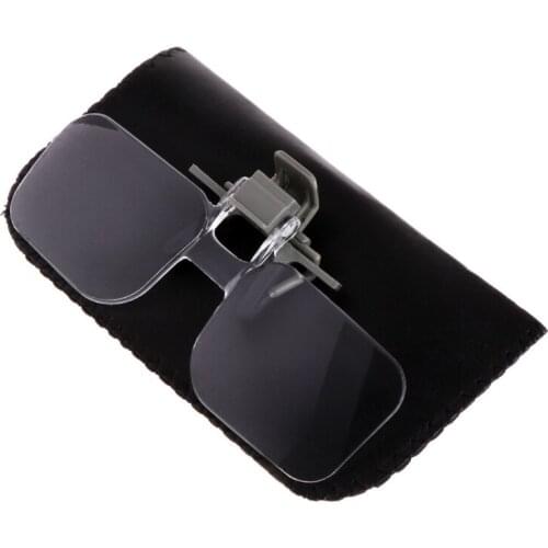 2X Glasses Style Magnifier Magnifying Glass with Clip For Reading