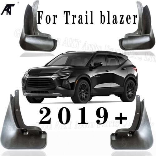 4 PCS4PCS/lot Car Mud Guards Mud Flaps Fit For Chevrolet Trail blazer 2019 Splash Guards Fenders Mud Flap Anti-Sputtering