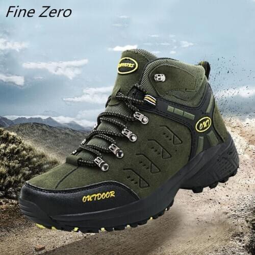 New Tooling Ankle Boots Men Leather Casual Shoes Outdoor Camping Waterproof Work Tooling Mens Boots Sneakers Military Army Botas