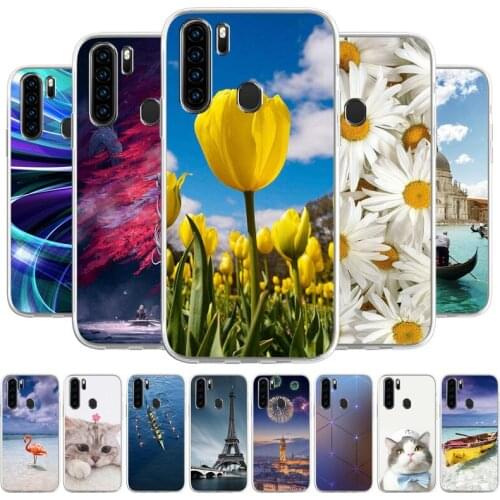 TPU Phone Case For Blackview A80 Pro Cover Soft Silicone For Blackview BV9600 Pro Shell Anti-Fall Coque Bags Painted A80Pro