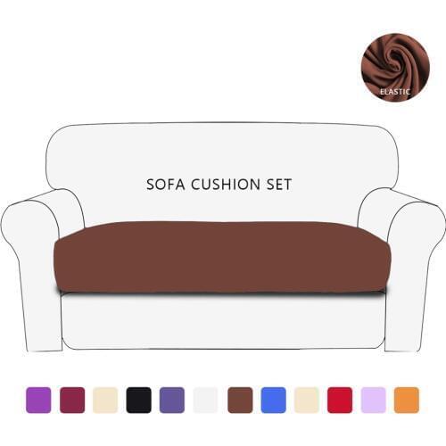 Sofa Cushion Seat Cover Chair Covers for Living Room Pet Kids Furniture Protector Washable Removable Slipcover 1/2/3/4 Seater