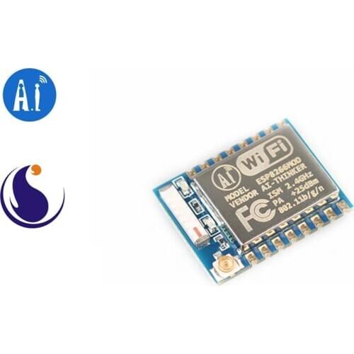 ESP-07 Ai-Thinker 2.4 GHz Wi-Fi module ESP8266EX Chip / Serial to WiFi / Wireless pass-through / AIoT Internet of things