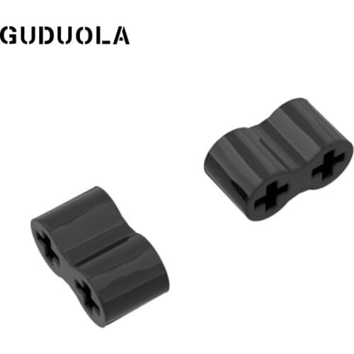Guduola Flexible Rubber Axle Connector (45590) MOC Building Block DIY Educational Toy Part Damper 2m 40pcs/LOT