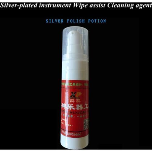 Wind instrument repair tool Silver-plated instrument Wipe assist Cleaning agent