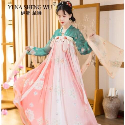 Chinese Traditional Hanfu Women Dress Folk Costumes Girls Dynasty Dance Wear Fairy Oriental Ancient Prince Suit Cosplay Clothes
