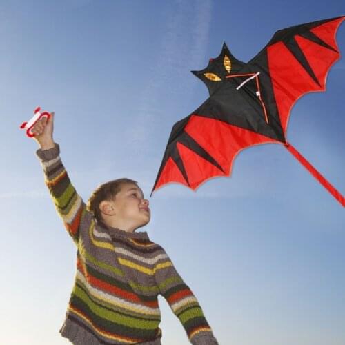 New Cool Bat Kite Outdoor Kites Flying Toys Kite For Children Kids