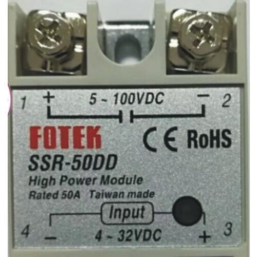 Taiwan new original FOTEK Solid State Relay SSR-50DD