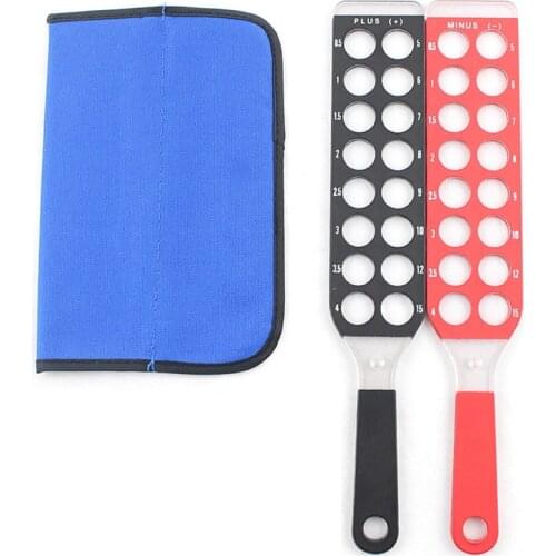 2PCS New Optometric Retinoscopy Rack Set 2P32A Optometry Equipment 16-Hole Double Optometric Retinoscopy