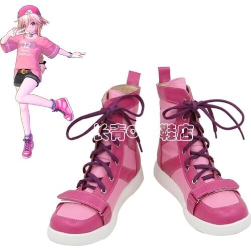 Fate/Extella Link Rider-class Servant Twelve Paladins of Charlemagne Astolfo Heroic Spirit DLC Ver Game Cosplay Shoes Boots C006
