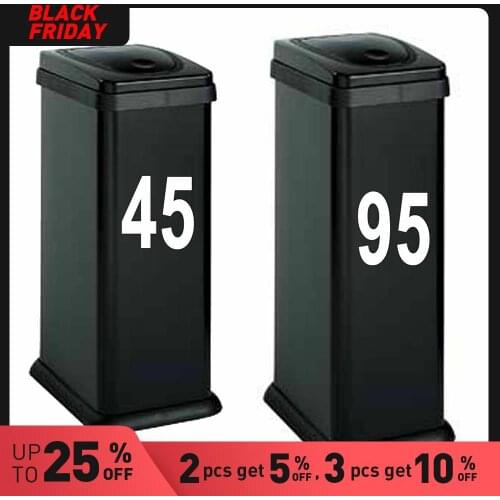 Personalized Customize Garbage Bin Decor Trash Can Custom House Number And Street Name Art Decals Adesivo De Parede