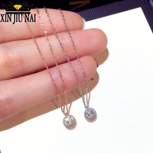 Net red ins new fashion simple and beautiful zircon city temperament female wild clavicle short necklace female girlfriend gift
