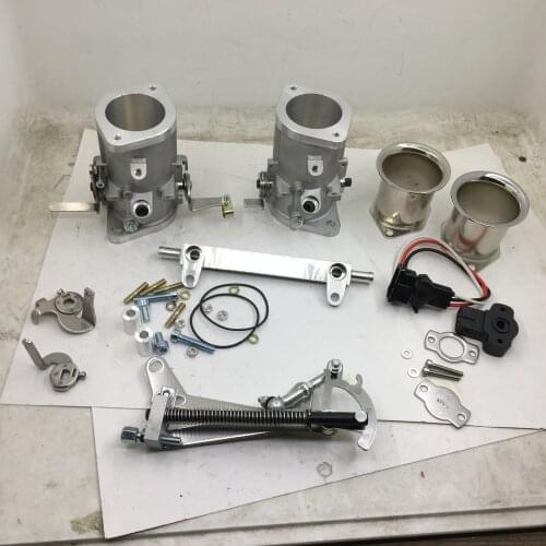 SherryBerg FAJS 42IDA 42MM IDA Throttle Bodies linkage AIR HORNS TPS KIT 42mm FOR EMPI Weber dellorto carb W/T Injectors 42 IDA