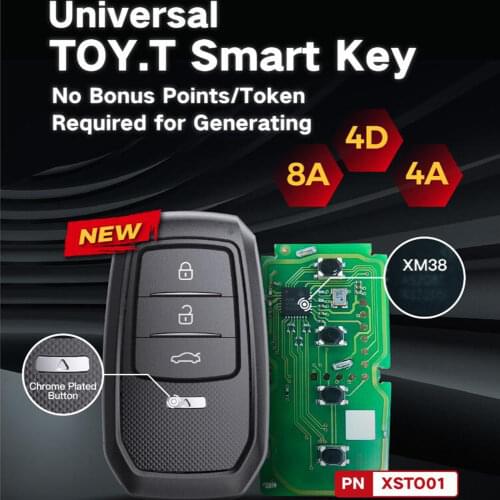 Xhorse VVDI XM Smart Key Universal Remote Control Circuit Board For Toyota 8A for KEY TOOL Max Plus VVDI2 Mini Support Reuse
