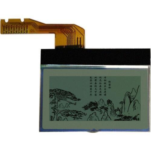 1.4 inch 3.3V 128x64 lcd display dot matrixs st7567 10Pin spi serial port reflective monochrome Grey New display