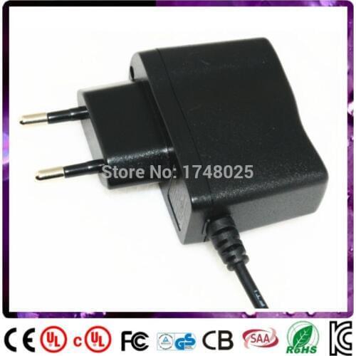 5pcs Free shipping 13v 400ma ac adapter 0.4A 5W Adaptor EU input 100 240v ac 5.5x2.1mm 0.9m DC cable Power Supply transformer
