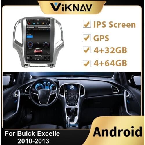 Android 13.6 inch car radio multimedia player For Buick Excelle 2010 2011 2012 2013 car stereo GPS navigation head unit