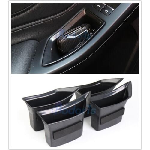 For Ford Focus 2019 2020 Mk4 Door Armrest Storage Box Arm Rest Holder Tray Console Case Car Organizer Strowing Tidying Accessory