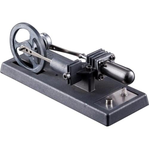 Hot Air Stirling Engine Model, Full Metal Construction, Physics Science Educational Model