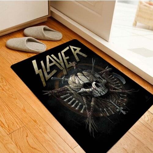 Skull Pattern Floor Mat Carpet Door Mat Bedroom Living Room Door Carpet Floor Kitchen Mat Tapetes De Sala Tapis Salon Alfombra