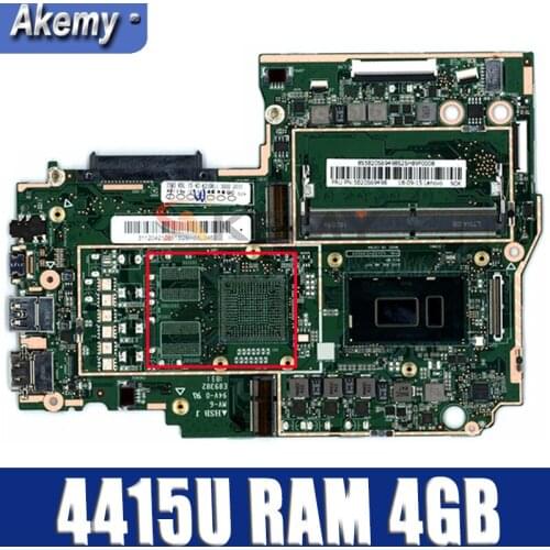 Akemy For Lenovo 330S-14IKB 330S-14AST Notebook Motherboard CPU Pentium 4415U RAM 4GB DDR4 Tested 100% Working New Product