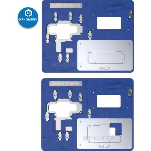 MJ K32 Circuit Board Soldering Jig Fixture Motherboard IC Chip Jig Board Holder for iPhone 11/11Pro/11ProMax PCB Fixture Holder
