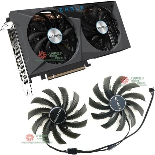 For Gigabyte RTX3060 RTX3060ti EAGLE Graphic Video Card Cooling Fan PLD10010S12H