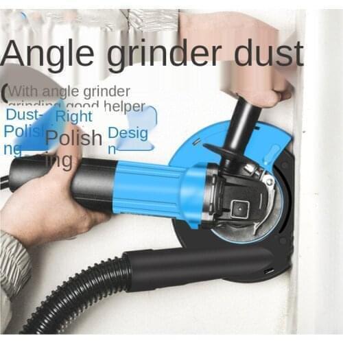 Angle grinder vacuum cover 125mm 5 inch dust cover tool for concrete marble granite engineering stone grinding dust collection