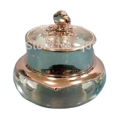 50G pink acrylic crown shape cream jar ,cosmetic container,,cream jar,Cosmetic Jar,Cosmetic Packaging