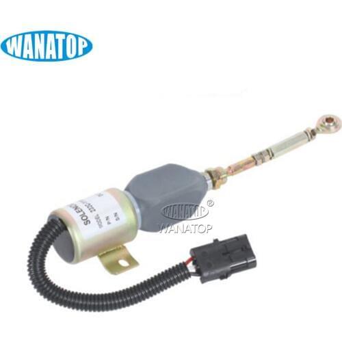 24V Truck Engine Fuel Shutdown Solenoid for Diesel OEM 232C-1115030 3415441 LH-B010
