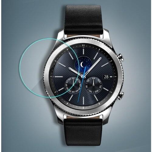 2 pcs Gear S3 watch Glass screen protection For Samsung Classic / frontier Glass screen protection LTE 2.5D Anti-scratch