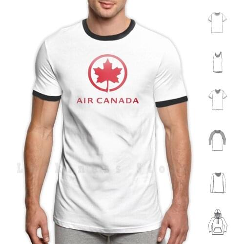 The Trending Air Canada T Shirt Big Size 100% Cotton Air Canada Airways Airbus Boing Jet Etihad Emirates Air Canada Gift Air
